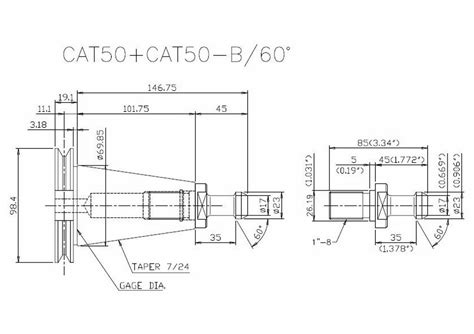 pull studs cnc machines|cat 50 pull stud dimensions.